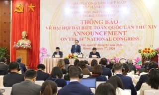 Thông báo về Đại hội XIV tới các cơ quan đại diện ngoại giao nước ngoài, tổ chức quốc tế tại Việt Nam